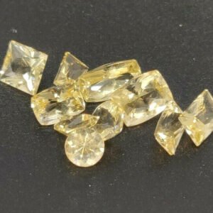 VALUE LOT 10 pc 8.72 ct GOLDEN APATITE  -  BRAZIL